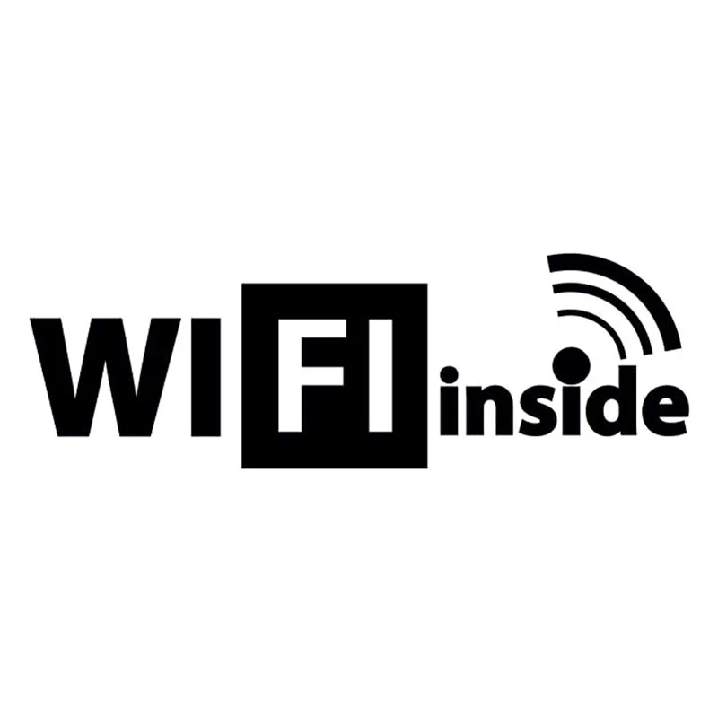 

15X4.8CM WIFL INSIDE Funny Vinyl Decals Car Window Sticker Car-styling Accessories S8-0803