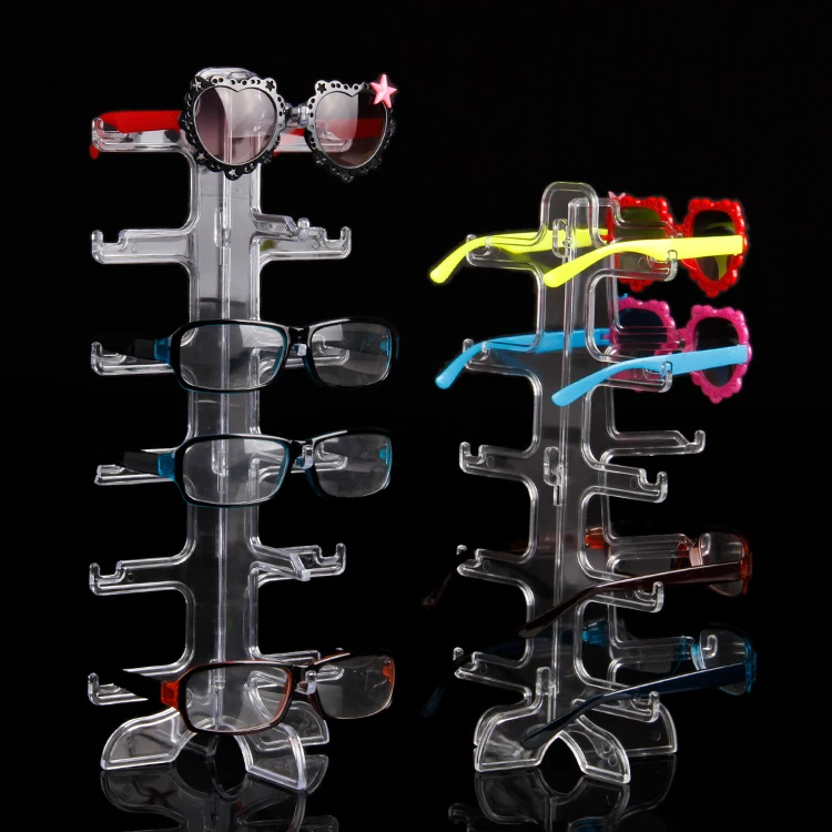 2 шт. пластиковые подставки для очков 5 пар/6 пар|display stand holder|sunglasses display standdisplay |