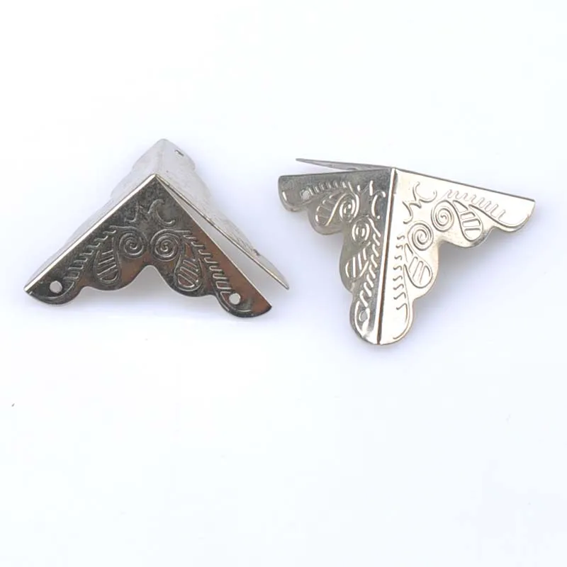 10 шт. Серебристые Металлические углы для книг скрапбукинга фотоальбомов меню