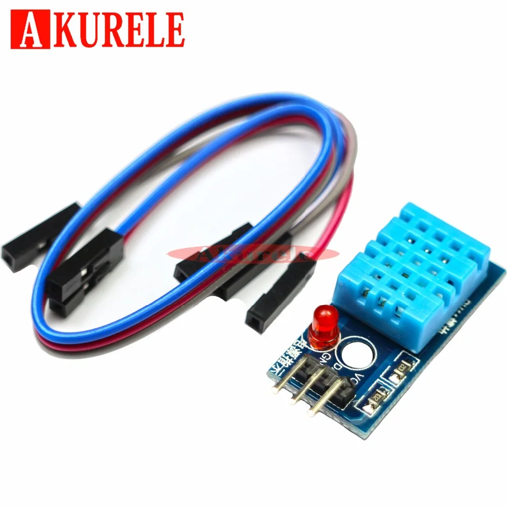 Цифровой датчик температуры и влажности DHT11 для arduino Raspberry Pi 2 3 50 шт. набор сделай