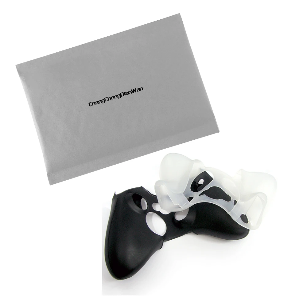 ChengChengDianWan multi-цветов silcone чехол силиконовый чехол для xbox360 контроллер xbox 360 50 шт./лот