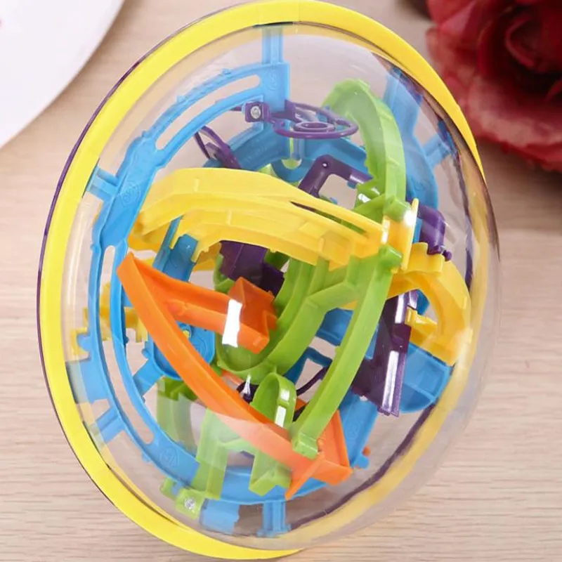 

158/299 labyrinth ball 3d maze ball puzzles for kids children brain teasers intellectual development puzzle toy challenge game