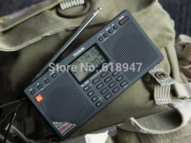 Tecsun PL390 PL-390 ETM FM стерео SW MW LW DSP радио двойной динамик радио