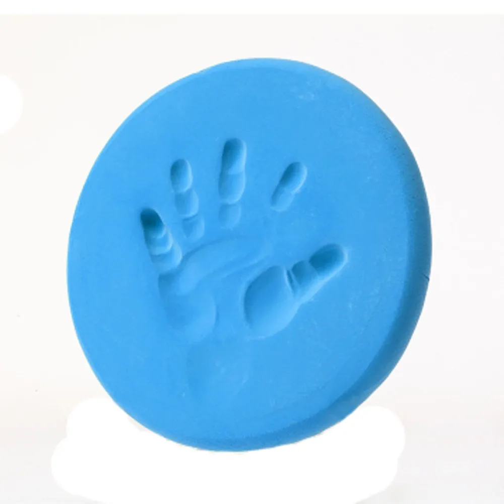 Уход за младенцами сушка мягкая глина Детские handprint след отпечаток комплект