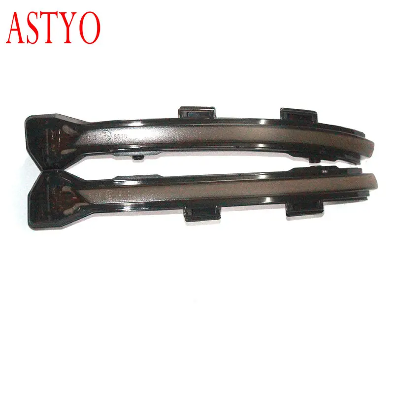 ASTYO Автомобильный светодиодный динамический индикатор для пробежки воды зеркало