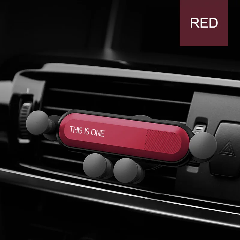 

Car vent mobile phone holder universal automatic grip creative gravity induction car GPS bracket car phone stabilizer snap-on