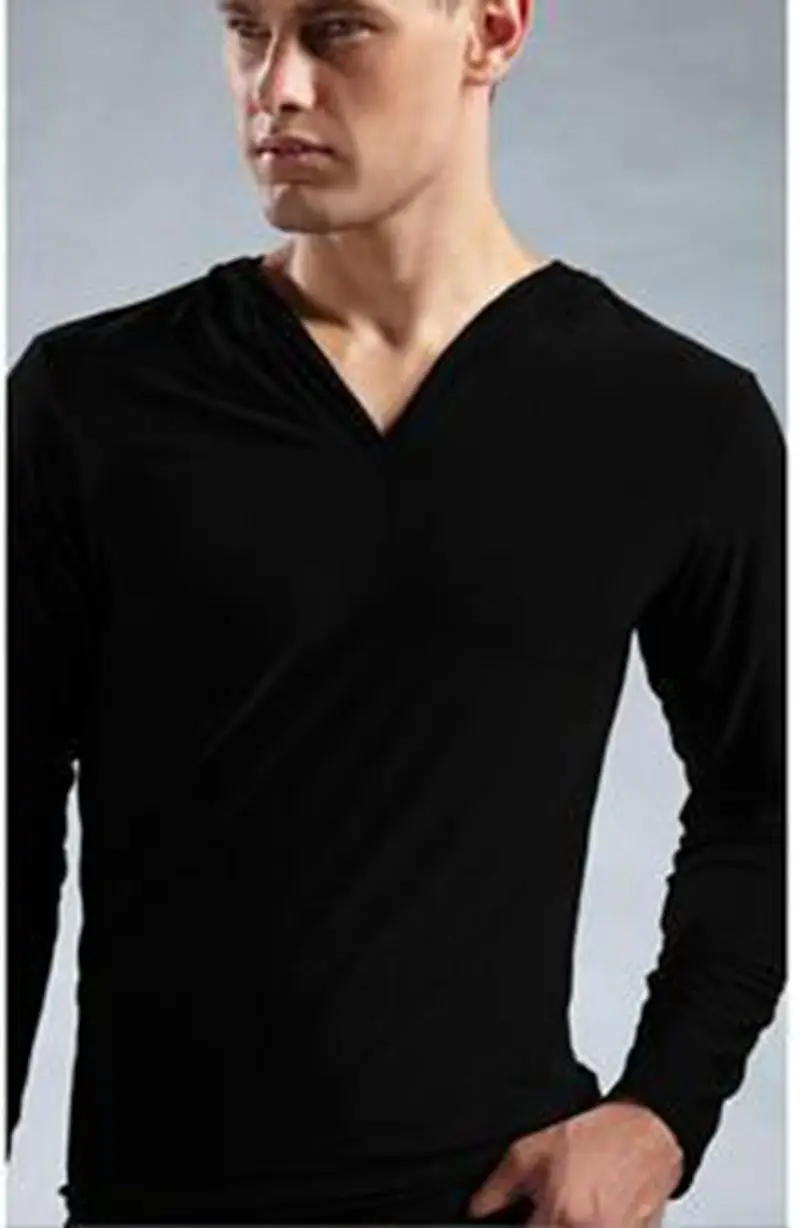 Мужская Повседневная Пижама с капюшоном шелковистые топы домашняя одежда