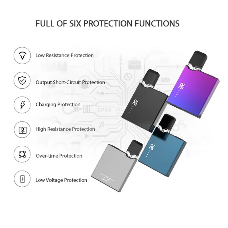 Pod Vape Kit Update OVNS JC01 PRO Electronic Cigarette Starter 400mAh Battery 1.5ohm 1ml Ceramic Cartridge VS | Электроника