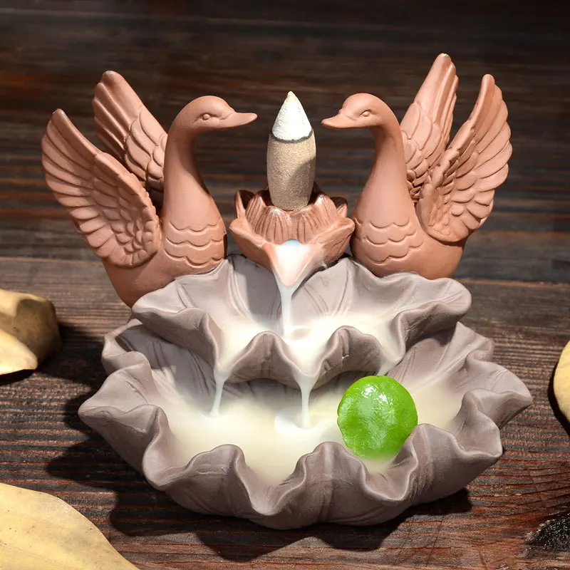 Оригинальная подставка для ароматических палочек Calabash Monk | Дом и сад