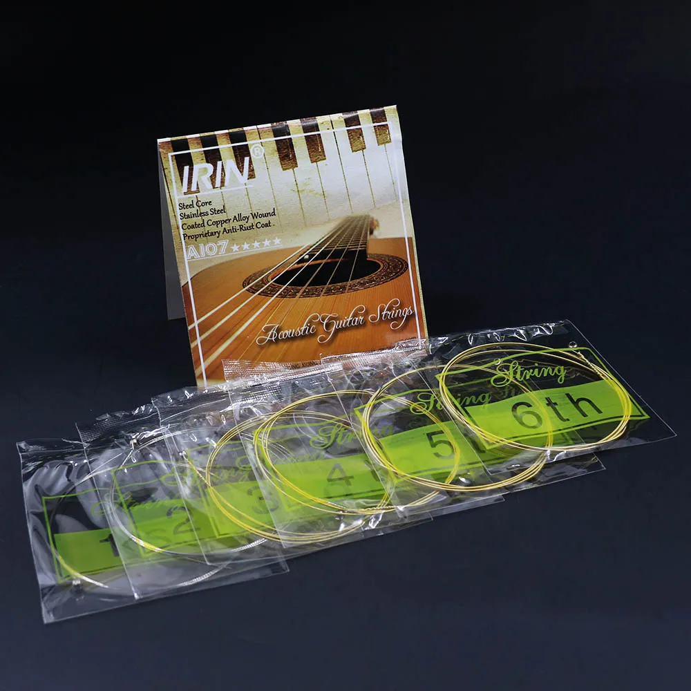 Акустические струны китайской гитары Замена Полный набор 6 шт. (. 011-.052) стальной