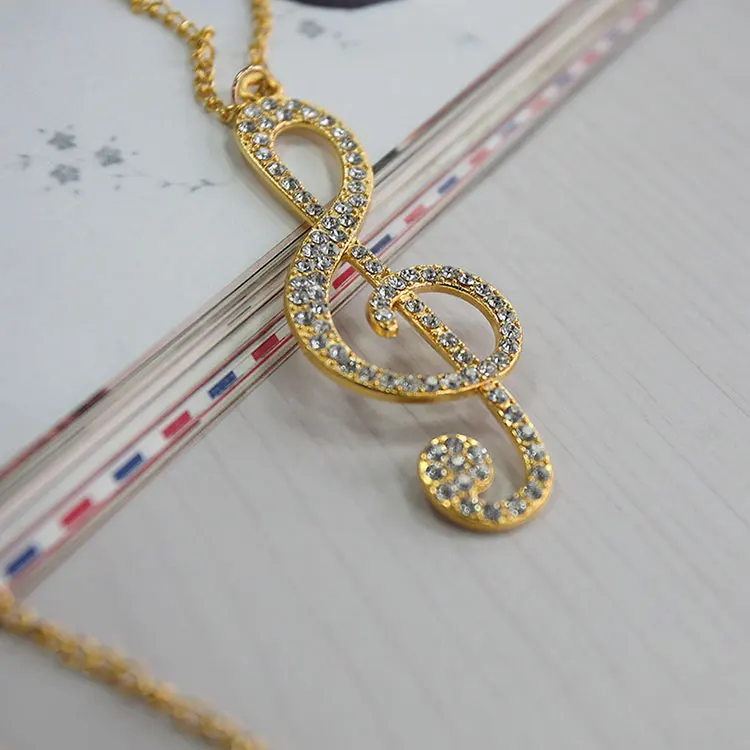 2015 горячей мода ювелирных полный горный хрусталь кристально чистый музыку к