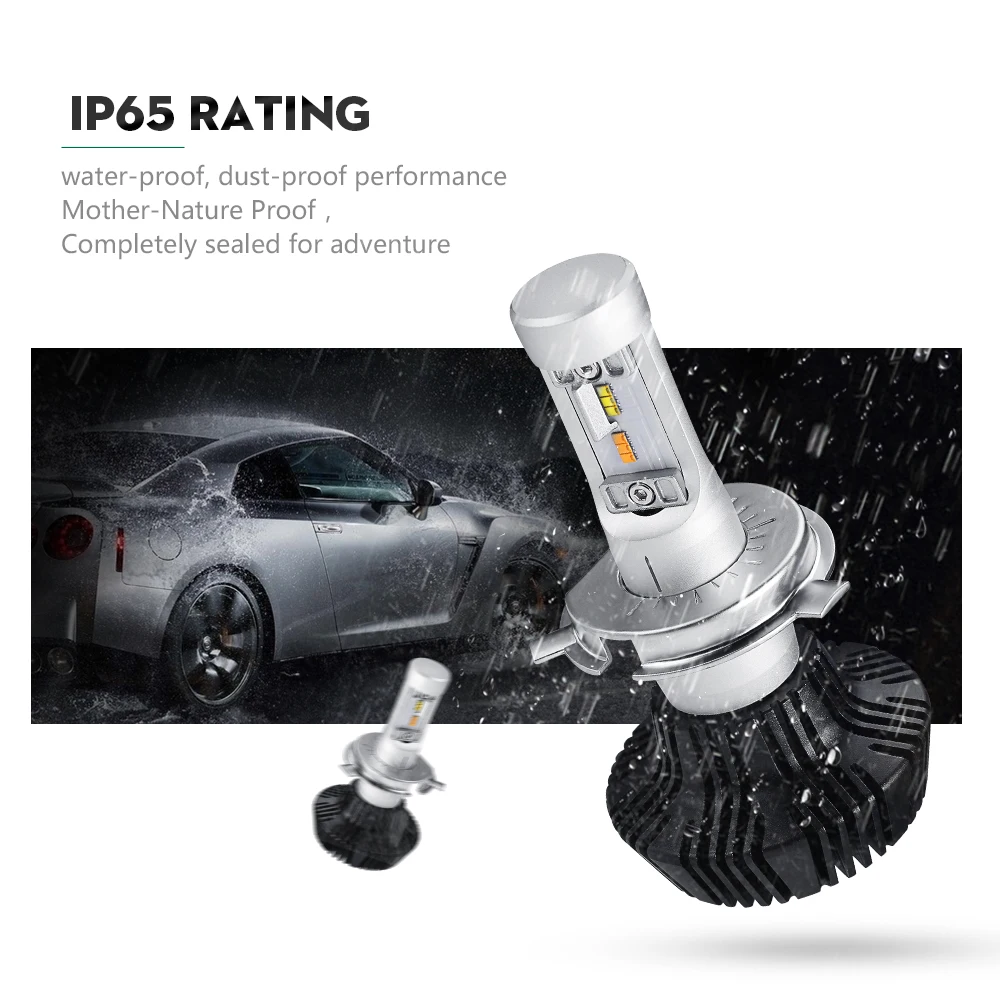 7HL Partol H4 H7 H11 H8 9005 9006 H13 Автомобильные светодиодные лампы для фар 50 Вт Автомобильный