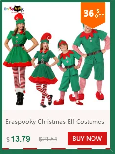 Eraspooky/Новинка года; Рождественский костюм для мужчин; костюм Санта-Клауса; Женский костюм для косплея; большие размеры; костюм эльфа; костюм клоуна; наряд для взрослых