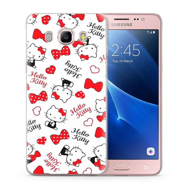 For Funda Samsung Galaxy J7 2016 Case J710 J710F Phone Cases TPU Silicon Printing Drawing Cover W011 |