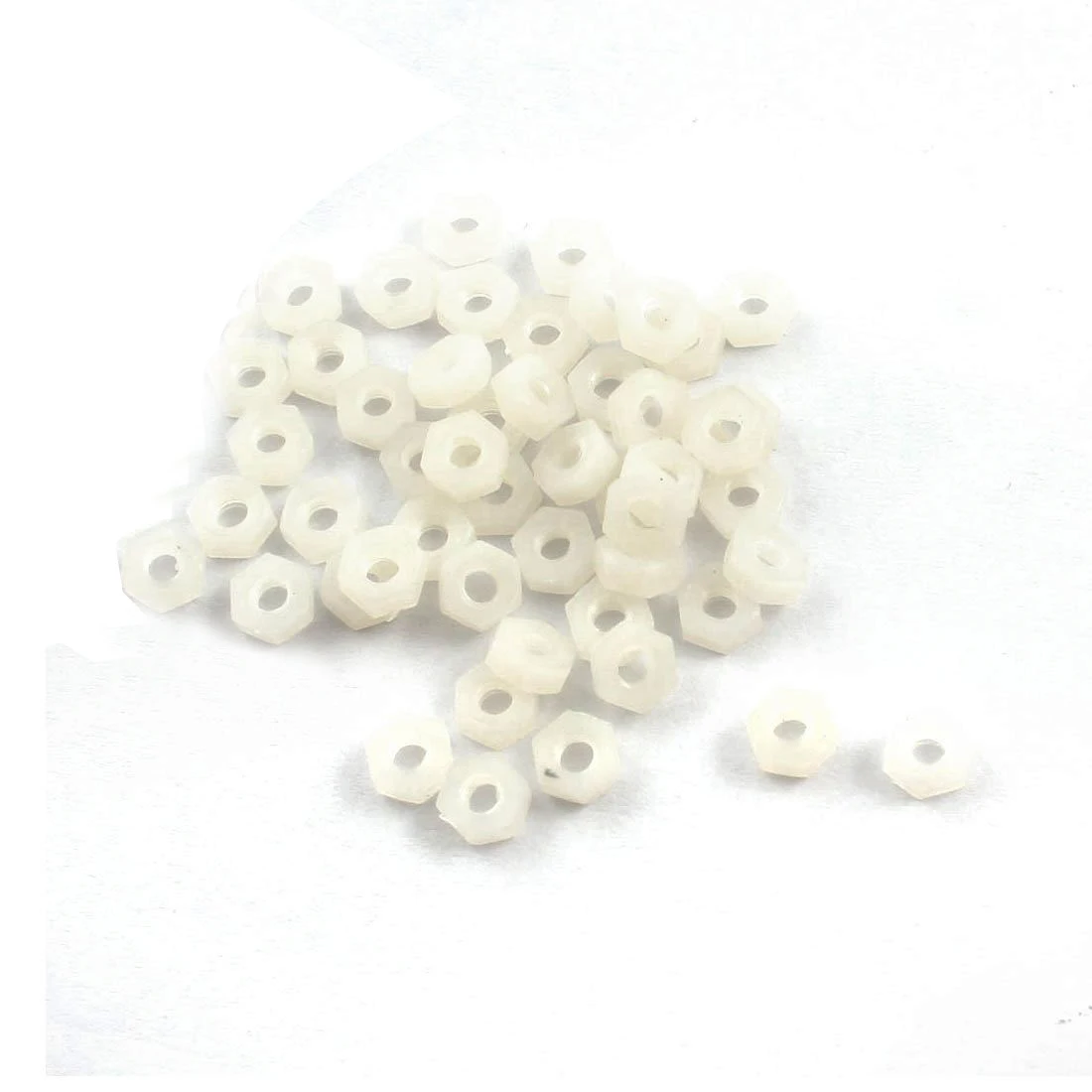 New 50 Pcs M2.5 Thread Nylon Hex Nut Threaded Spacer Support for PCB Board | Обустройство дома