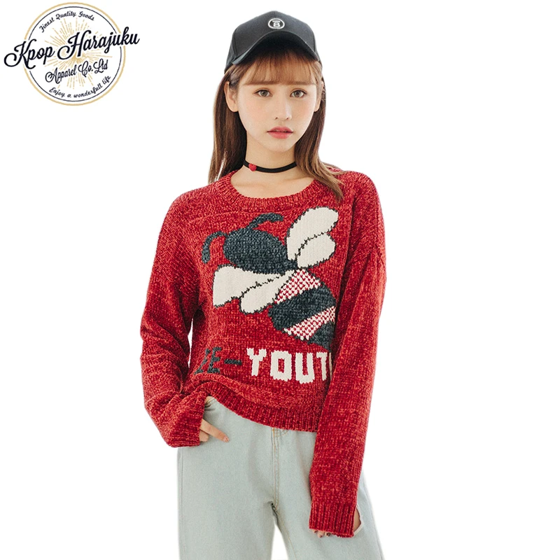 Модный женский супер мягкий свитер из синели Осень-зима 2017 корейский стиль новый