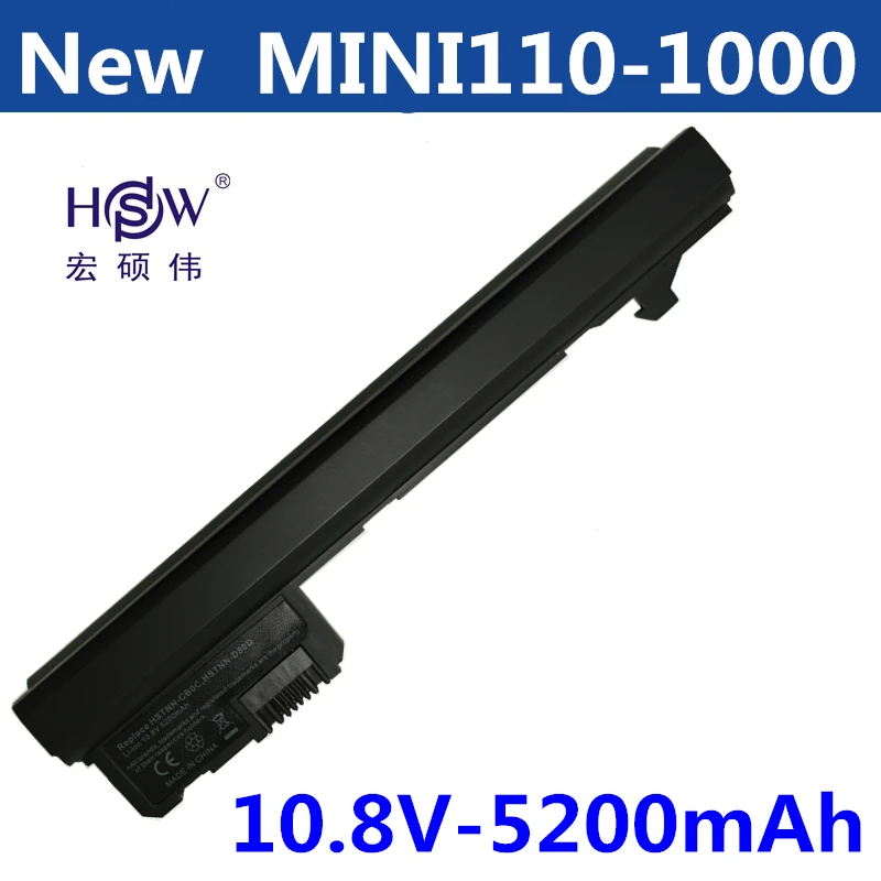 HSW Новый аккумулятор для ноутбука Compaq Mini 102 110c CQ10 100 Hp mini 110 MinI110 1000 батарея 537626 001 HSTNN