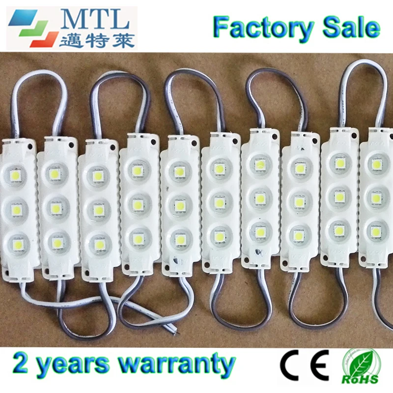 5050 outdoor LED module 12V, Back lighting for channel letters / light Boxes, 200PCS/lot, IP65 waterproof, Factory Wholesale