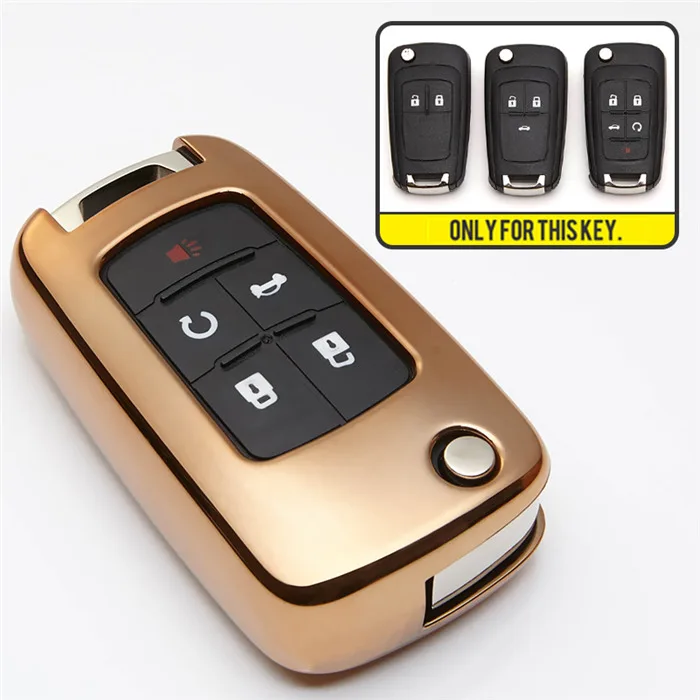 Gold Мягкий ТПУ автомобильный брелок для Opel Karl Vivaro Agila Tigra Corsa C Signum Vectra C Insignia Omega стильный защитный чехол для ключа - Название цвета: Gold