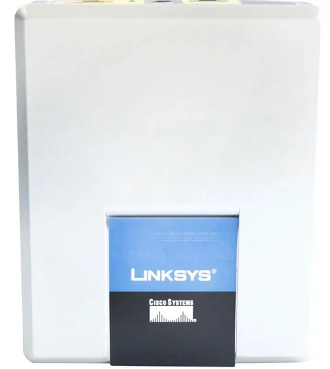 Оптовая продажа 5 шт./партия разблокированный телефонный адаптер 1 FXS VoIP шлюз LINKSYS