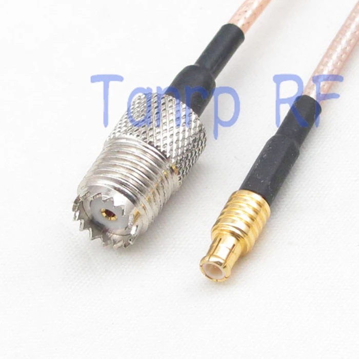 6in мини UHF SO239 гнездо до штекера MCX RF адаптер Коннектор 15 см отрезок коаксиальный
