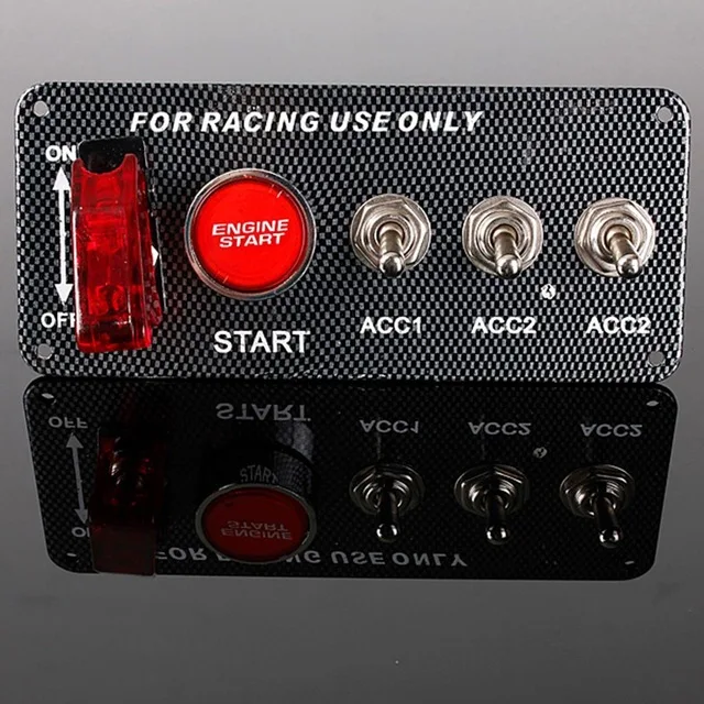 12 В 30 А кнопка запуска автомобильного двигателя переключатель зажигания для