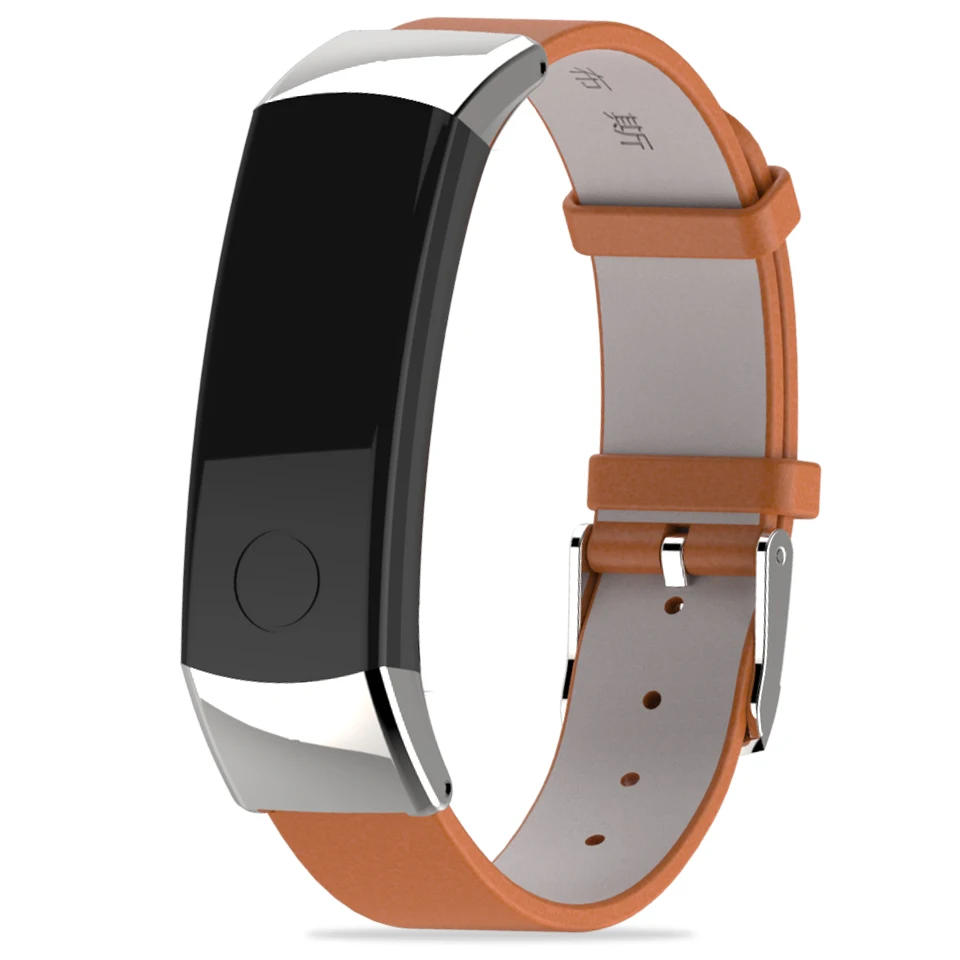 Ремешок из натуральной кожи для часов Huawei Honor Band 3 ремешок наручных смарт браслет
