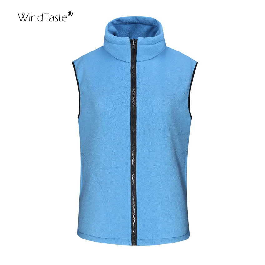 WindTaste, Женский флисовый жилет из флиса, осенний, для кемпинга, походов, походов, охоты, спортивное теплое пальто, куртки без рукавов KB013