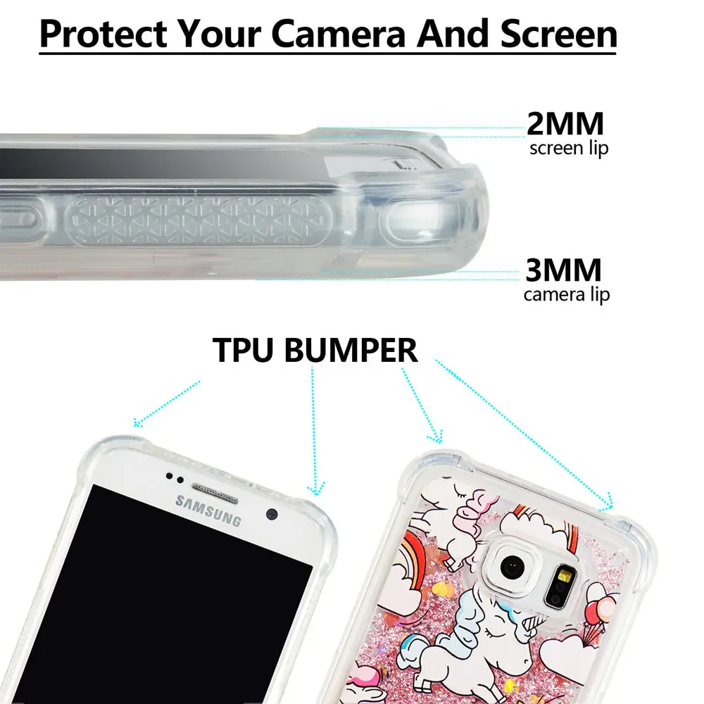 Чехол с изображением единорога совы для Samsung Galaxy S6 S 6 G920 G920F G920FD SM-G920F SM-G920W8 |