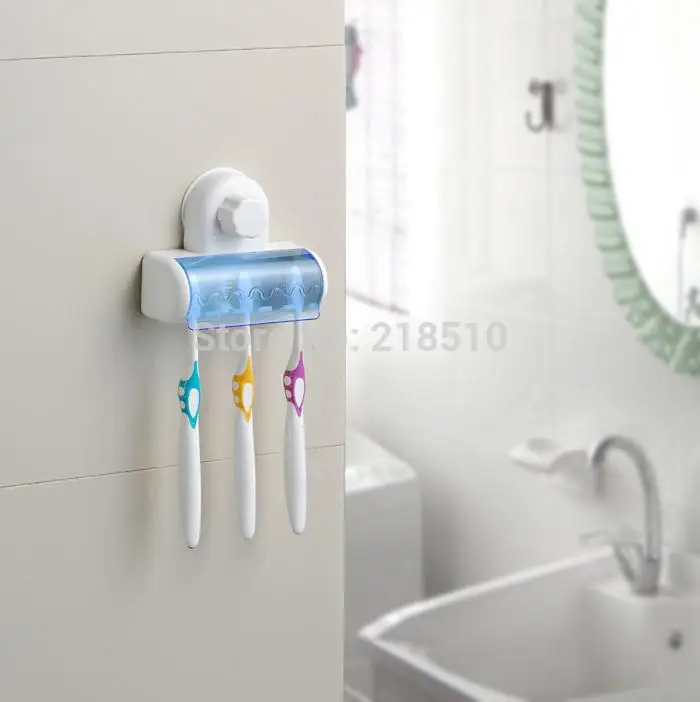 

Wall-mounted Toothbrush Holer with Sucker