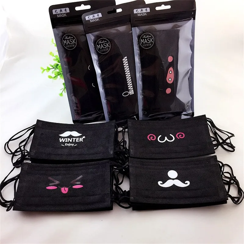 10 штук упак. одноразовая маска для рта взрослых анти дымчатые спортивные маски