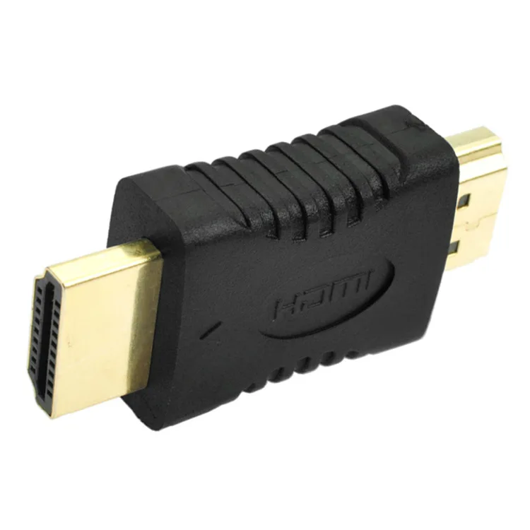1 шт. HDMI-HDMI штекер-штекер адаптера HDMI кабель-удлинитель Разъем позолоченный HDMI адаптер для 1080P HDTV