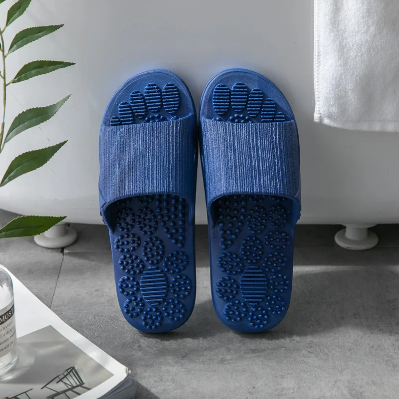 Массажные тапочки унисекс Обувь больших размеров летние шлепки acupoint медицинские