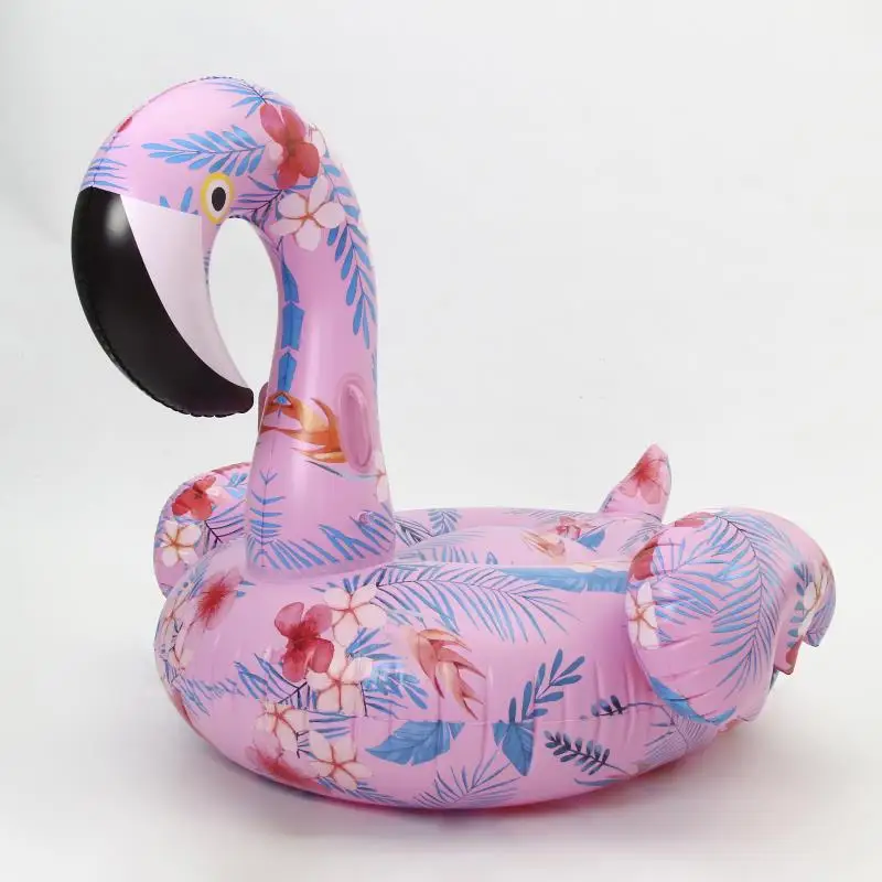 Надувной плавательный бассейн с фламинго поплавок цветочным принтом надувная