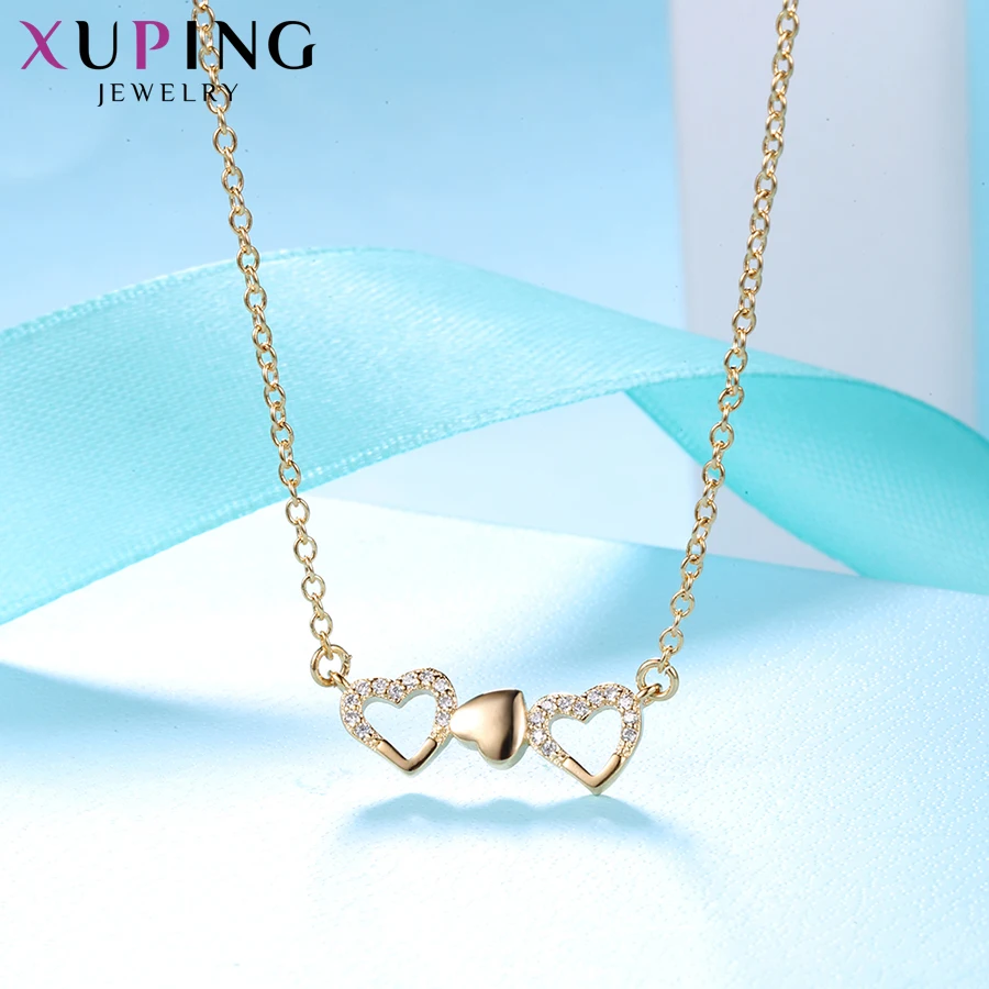 Xuping Fashion Romantic Heart shape Pendant Necklace for Women Jewelry Gift A00612027 | Украшения и аксессуары