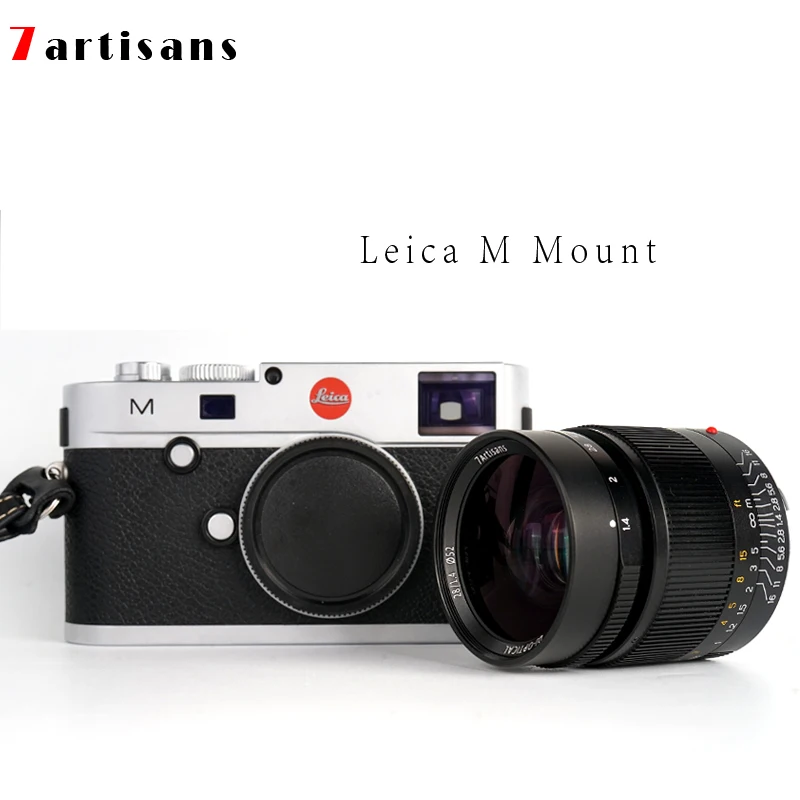 7 artisans 28 мм F1.4 с большой апертурой и полуосевой M mount объектив для камер Leica M240 M3 M5 M6