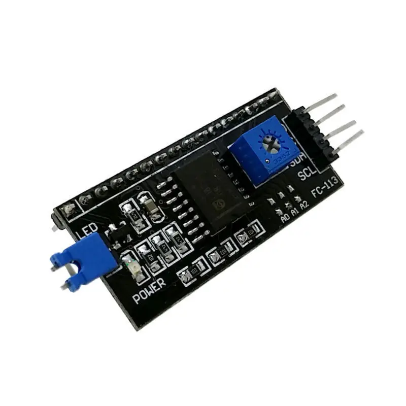 I2C /IIC/ TWI Серийный интерфейсный модуль потенциометра для ЖК-дисплея 1602 2004 |