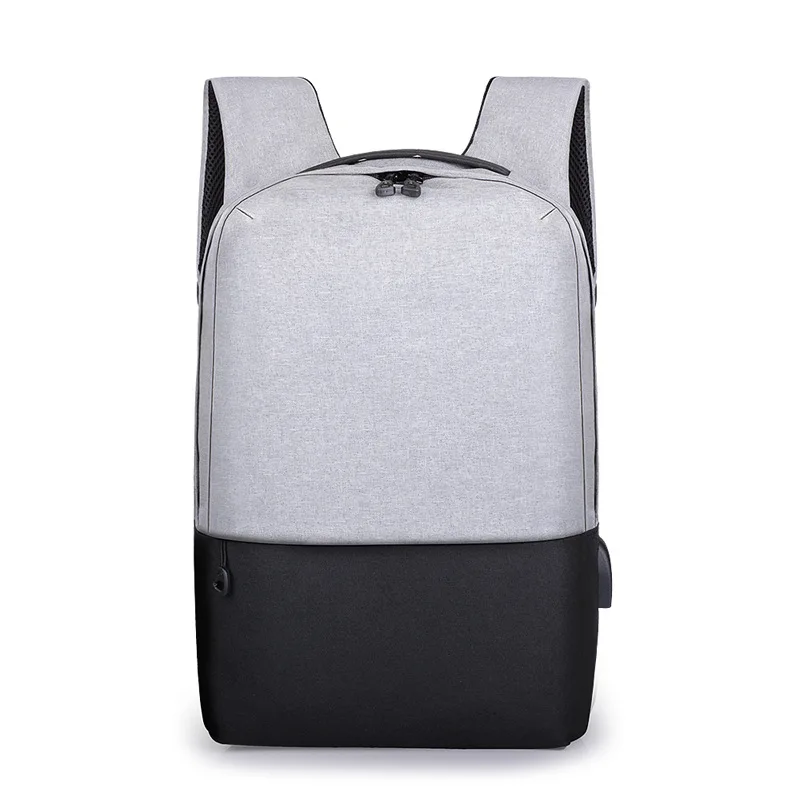 OURONOK 2018 New Student Bag Men's Leisure Oxford Cloth USB Earphone Port Backpack Shoulder 14 inch Laptop Fashion | Багаж и сумки