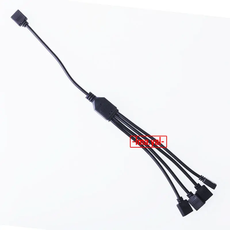 Ленты аксессуары 1 светодио дный до 4 разъем сплиттер LED RGB полосы удлинитель с pin