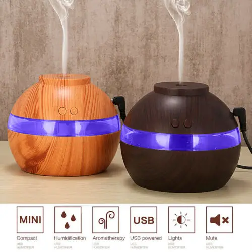 Светодиодный ультразвуковой Арома существенный диффузор воздухоувлажнитель