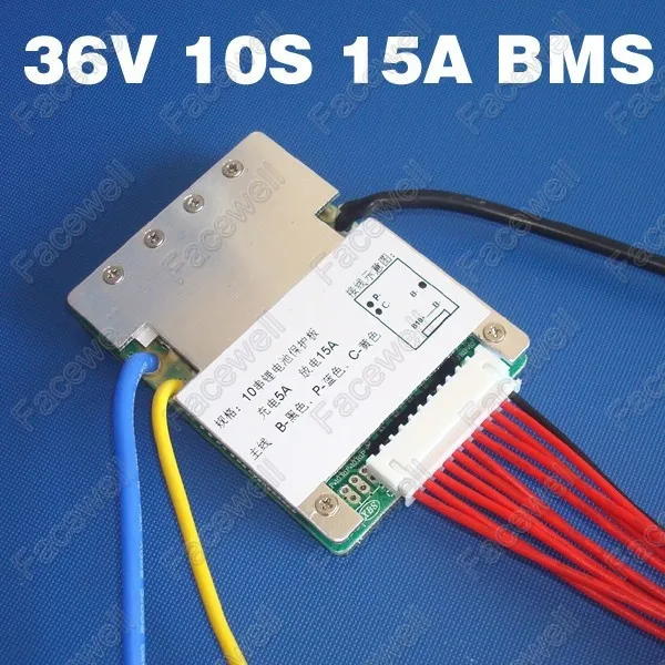36 v/10 s bms 15A Высокое качество 36v bms 10S умный bms аккумулятор 36v литий-ионный аккумулятор PCM 3,7 v Плата защиты 10s1p 500w