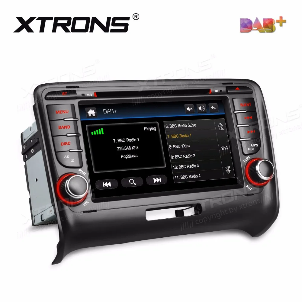 XTRONS 7 &quotHD цифровой сенсорный экран DAB + Canbus GPS навигация автомобильный DVD плеер