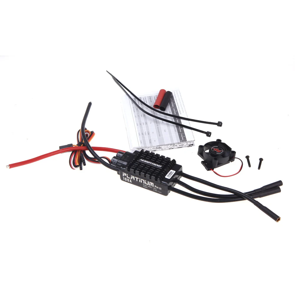 1 шт. оригинальный HOBBYWING Платиновый 100A V3 высокой производительности ESC для TREX 550 600
