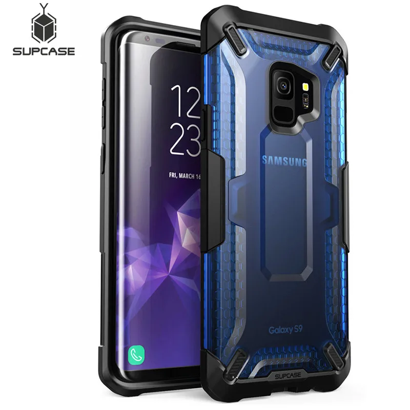 Для samsung Galaxy S9 чехол SUP чехол с единорогом Beetle серии премиум Гибридный ТПУ бампер+ PC прозрачный защитный чехол задняя крышка для S9