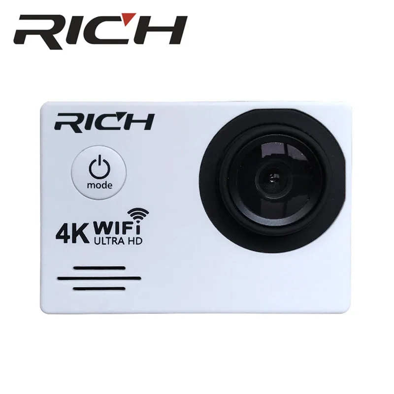 2018 Новый богатый J550R спортивные Камера s 4 К 2 7 K 1080P действие 16MP WiFi Спорт 30 м
