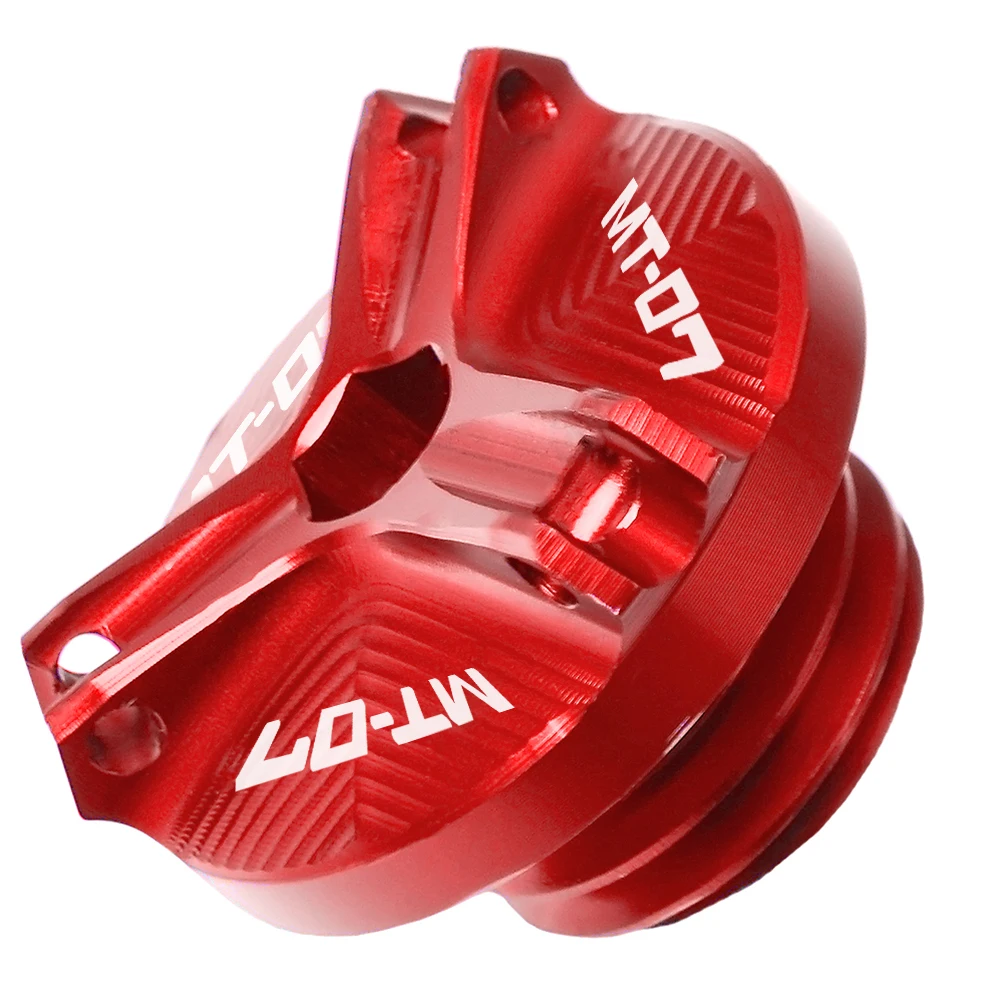 Масляная крышка двигателя CNC для Yamaha MT 07 MT07 mt 2014 2019 2016 2017 2018 наполнителя масла