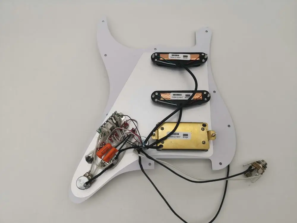 Strat гитарные звукосниматели Pickguard SSH Хамбакеры многофункциональные 20 tone switching, лучшие в мире