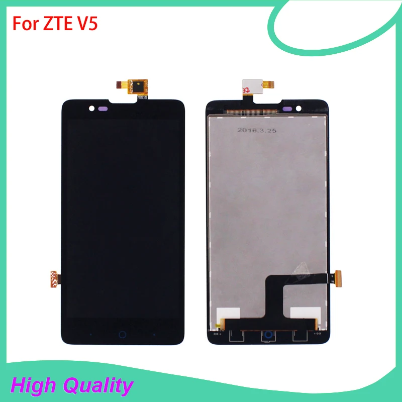ЖК дисплей для ZTE Redbull V5 V9180 N9180 U9180 кодирующий преобразователь сенсорного экрана в