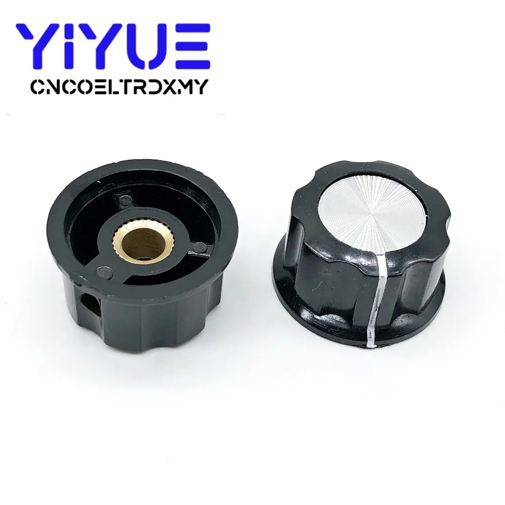 5 шт. колпачок потенциометра 6 мм диаметр отверстия вала поворотный переключатель