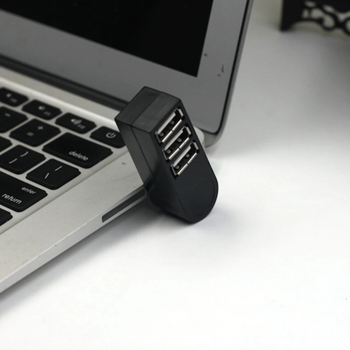 Высокое качество для ноутбука концентратор компьютера USB Поворотный сплиттер